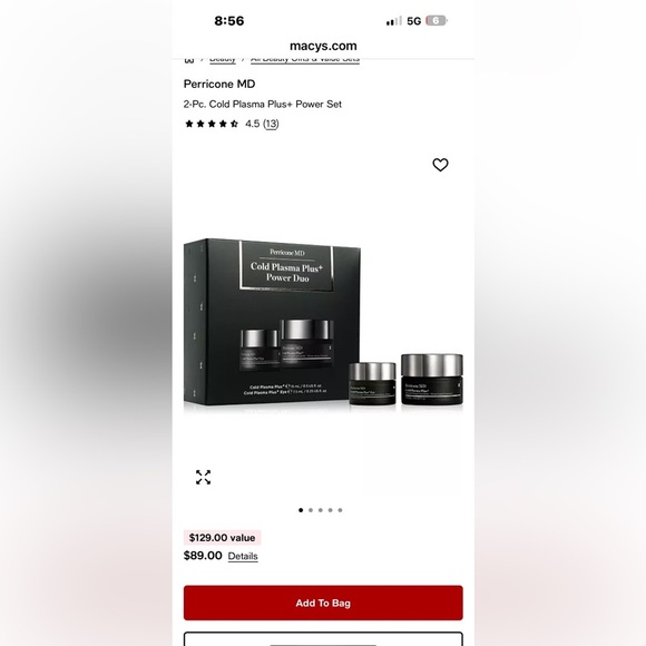 BRAND NEW Perricone MD Cold Plasma + Power Duo MSRP $89! - Picture 7 of 7